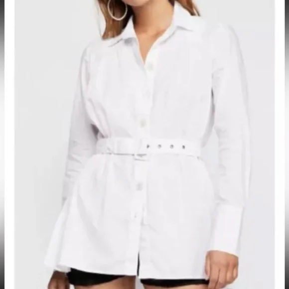 Free People In The Wind Button Down Top - Picture 8 of 13